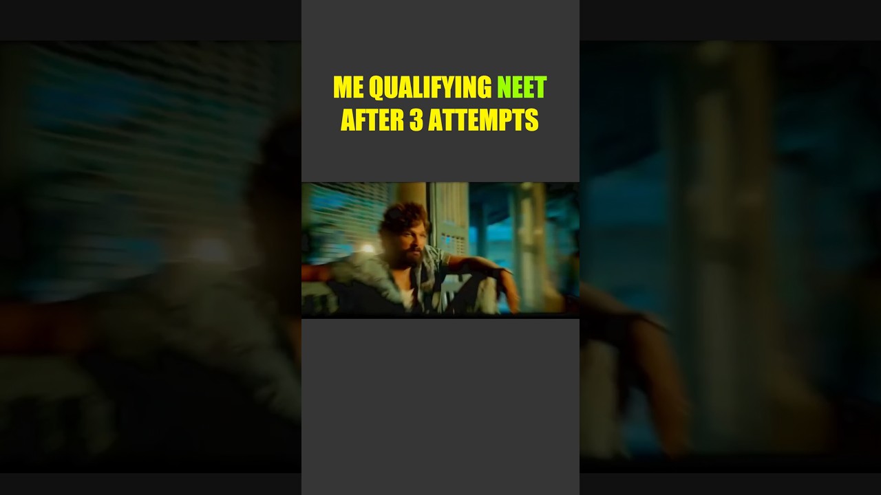 📚🧾 ME QUALIFYING NEET AFTER 3 ATTEMPTS 🥼🩺 