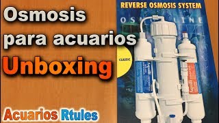 Unboxing: Filtro Ósmosis Aquili para acuarios Resimi