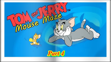 Tom and Jerry Mouse Maze - Tom and Jerry Cartoon games for Kids - Free Game - Part 4