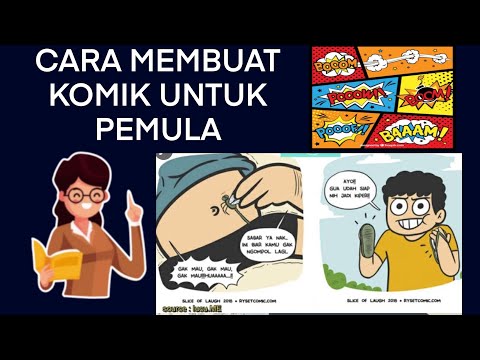 CARA MEMBUAT KOMIK UNTUK PEMULA - LANGKAH-LANGKAH MENGGAMBAR KOMIK - MUDAH & PASTI BISA !!