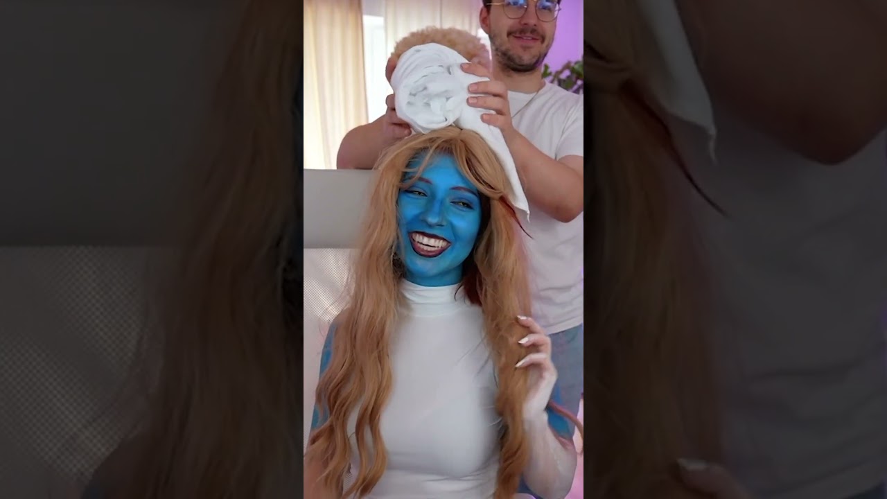 Mystique vs SMERFETKA 😜 ..ale taka na*pana i z Daddy Issues 😰 Marvel Cosplay 😎