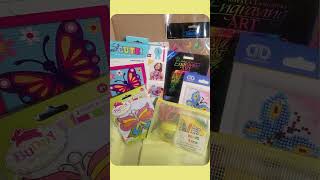 Craft n' Stitch Monthly Subscription Box Packing for Kids and Teens. Apr '23 - Butterflies