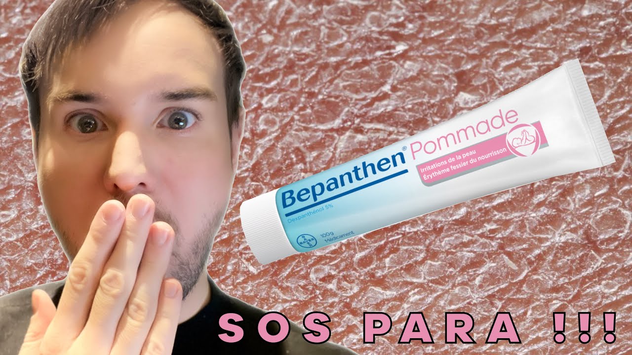 PARAPHARMACIE : PAS GLAM MAIS INDISPENSABLE : LE BEPANTHEN POMMADE !