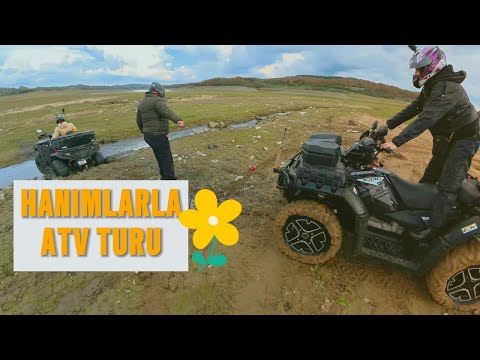 HANIMLAR İLE ÖMERLİ'DE KOKİNA ÇİÇEĞİ TOPLADIK ATV BATTI , BARAJDA SU KALMAMIŞ