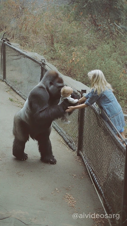 Zoo Gorilla Gives Baby Back To Mother