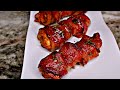 Bacon Wrapped BBQ Chicken Recipe