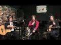 Crime Beat's  Vocal kyo&rarr;葱  Gt 津雲 Ba Ryu 3人でのアコースティック live 