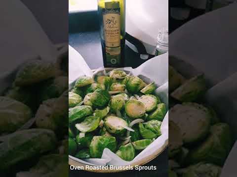 Oven Roasted Brussels Sprouts