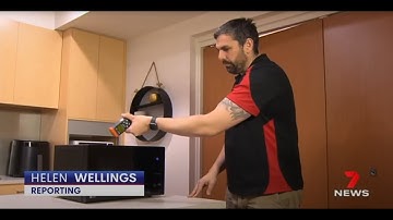 The Local Guys Microwave Leakage Testing | 7 News 2020