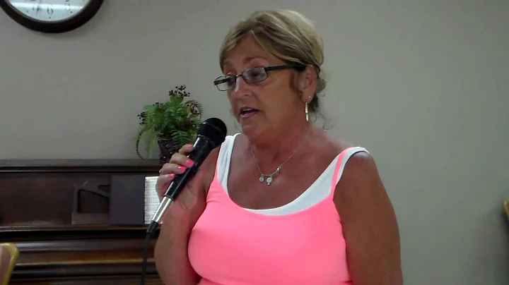 Terrie Haynes sings "Help Me Make It Through The N...
