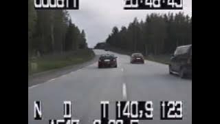 Lotus Omega vs Swedish police (Very high quality)