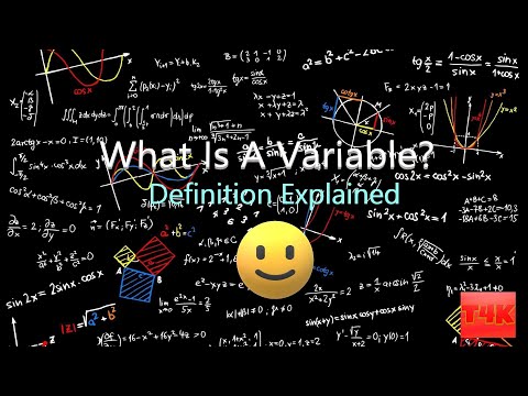What Is A Variable? | Simple Definition For Kids | Teaching4Kids