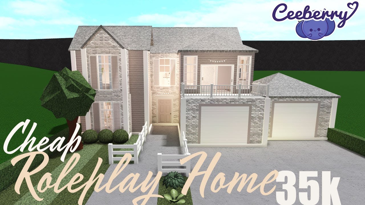 price: around 23k, #fypシ #fyp #roblox #houselayout #bloxburgbuild #b, bloxburg  house idea