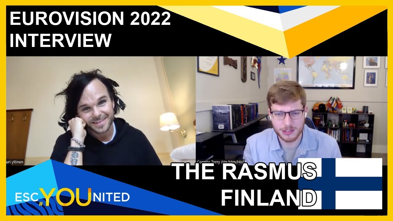 EUROVISION 2022 - Interview with The Rasmus (FINLAND)