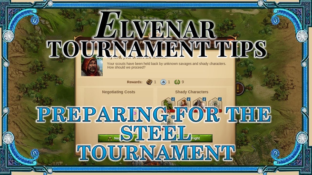 Elvenar Tournament Tips Preparing for the Steel Tournament YouTube