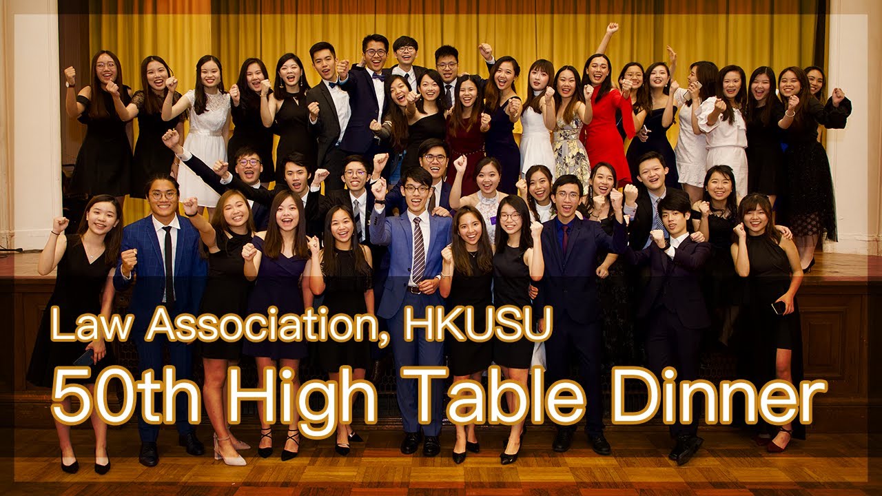 Law Association, HKUSU - 50th High Table Dinner, Clepsydra - YouTube