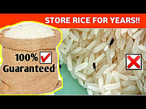 Video: How To Save Rice