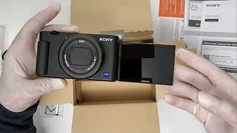 Sony ZV-1 Unboxing ! What is inside the Box?