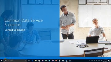 Common Data Service Scenarios for MS Business Applications