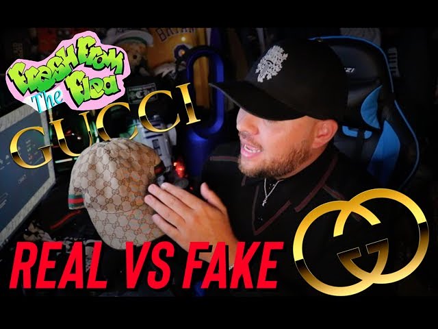 Authentic Vs Replica Gucci GG canvas Cap - How To Spot A Fake