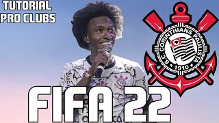 FIFA 22 - TUTORIAL FACE I Willian (Corinthians) [Pro Clubs]