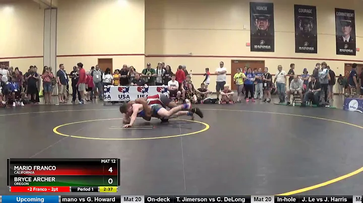 Junior 170 Mario Franco California Vs Bryce Archer...