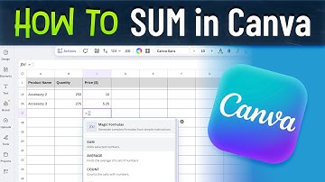 How to Sum Numbers in Canva Sheets – Fast and Easy!