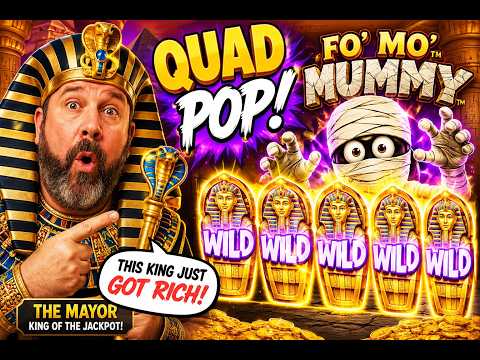 The Mayor's 2nd Quad pop on the new Fo' Mo' Mummy! This new game is so fun!
