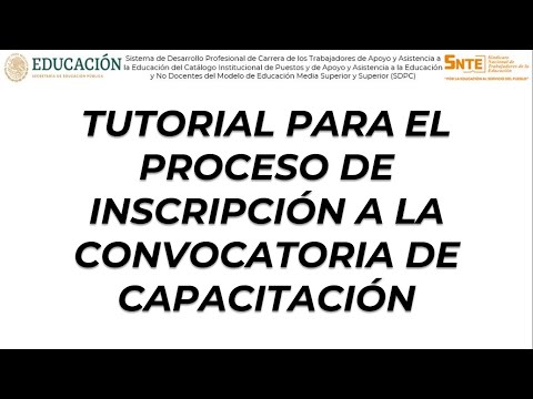 Proceso de Inscripción a una Convocatoria de Capacitación del SDPC