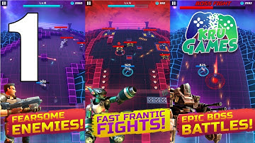 Neon Soldier: Cyberpunk 2049 Style Shooter 🔥 Gameplay Walkthrough #1 (Android, IOS)