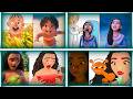 Moana Disney Wish Song Part5 - Funny Drawing Meme Battle Try Not To Laugh 😂