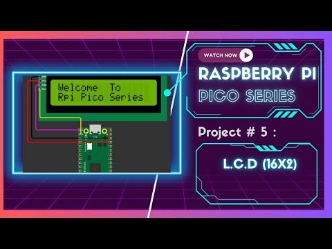 Interfacing 16x2 LCD with Raspberry Pi Pico | Wokwi MicroPython Tutorial