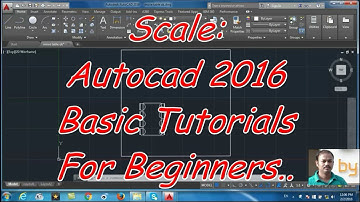 Scale: Autocad 2016 cad software - online autocad classes Part 14-30