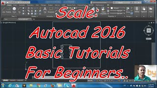 Scale: Autocad 2016 cad software - online autocad classes Part 14-30