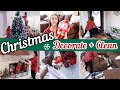 CHRISTMAS DECORATE AND CLEAN WITH ME || SPEED CLEANING || CHRISTMAS DECOR 2020 | FITBUSYBEE