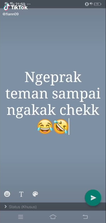 Ngerjain teman dari WA