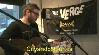 City and Colour Waiting Live @ XM Satellite chords