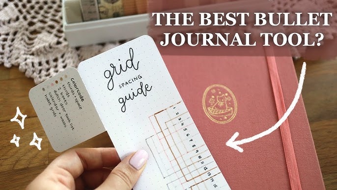 Grid Spacing Ruler: How to Create And Use In Your Bullet Journal