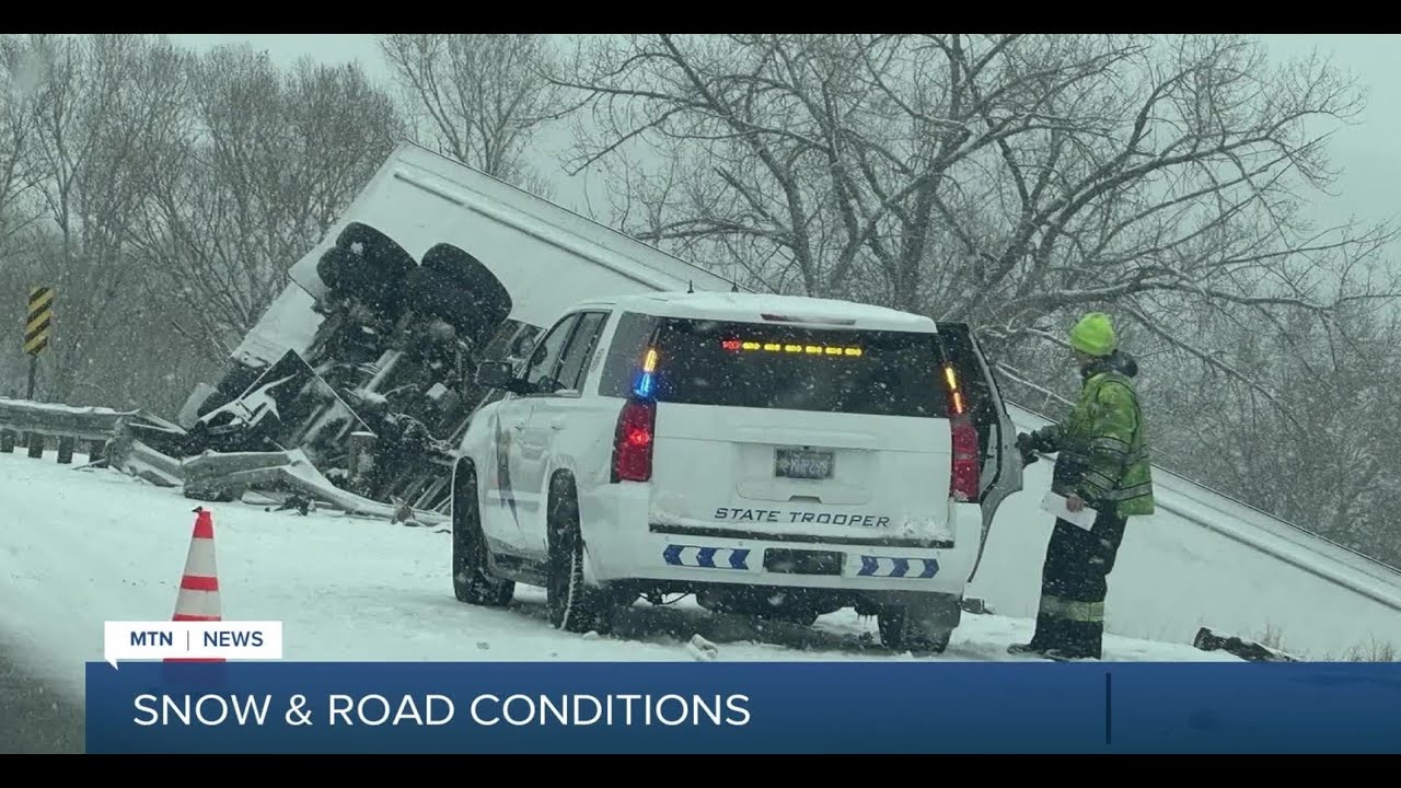 Billings area school closures and road conditions - YouTube