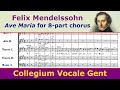 Mendelssohn  ave maria op 23 no 2