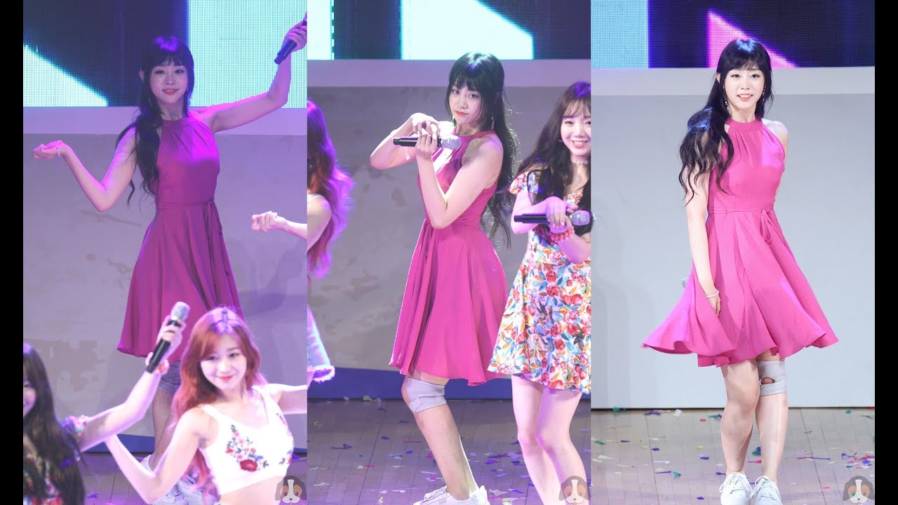 [4K] 180816 러블리즈 (Lovelyz) 지수 (Jisoo) - 여름 한 조각 (Wag-zak) @ 2023새만금세계스카우트잼버리유치1주년행사 By 비글