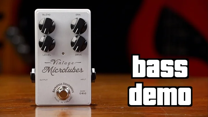 Darkglass Vintage Microtubes Bass Demo