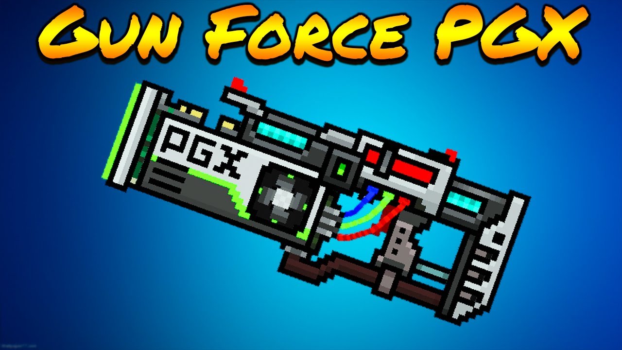 Gun Force PGX Damage Test & Review Pixel Gun 3D YouTube