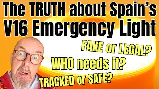 Spain’s V-16 Emergency Light Law Explained 🚨 Real Questions Answered! Update