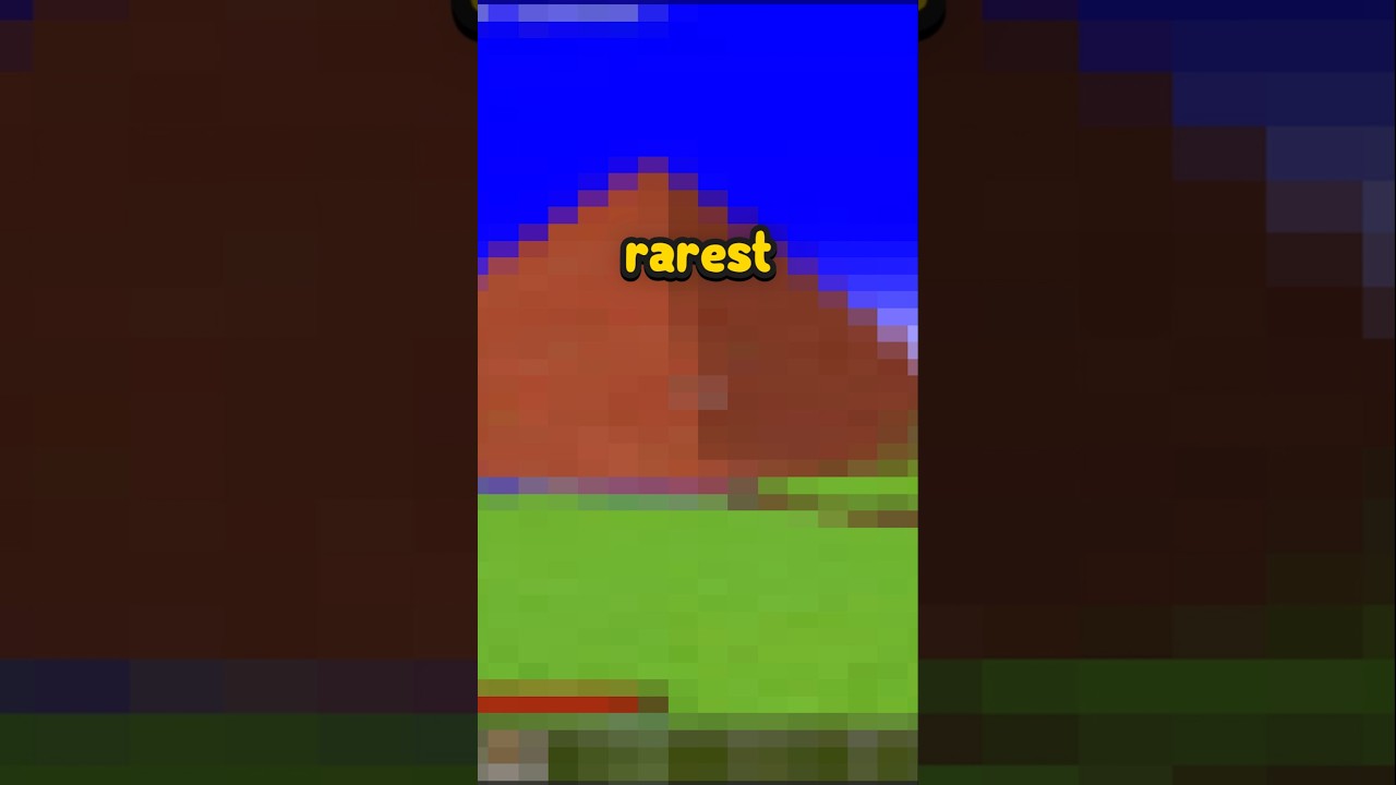 Minecraft's Secret Rarest Structure! #minecraft #shorts