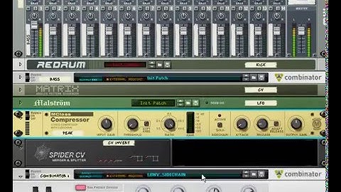 Best way to Sidechain in Propellerhead Reason.