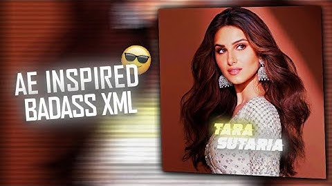 Baana Sharabi 💗 Tara Sutaria 🥵 / Ae inspired / AlightMotion Simp Edit /