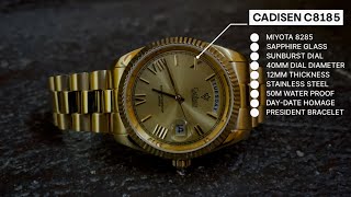 Cadisen C8185 - THE BEST 100$ DAY-DATE HOMAGE