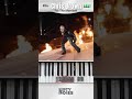 Chris Brown - For the Moment | Piano Tutorial #shorts #piano #pianotutorial