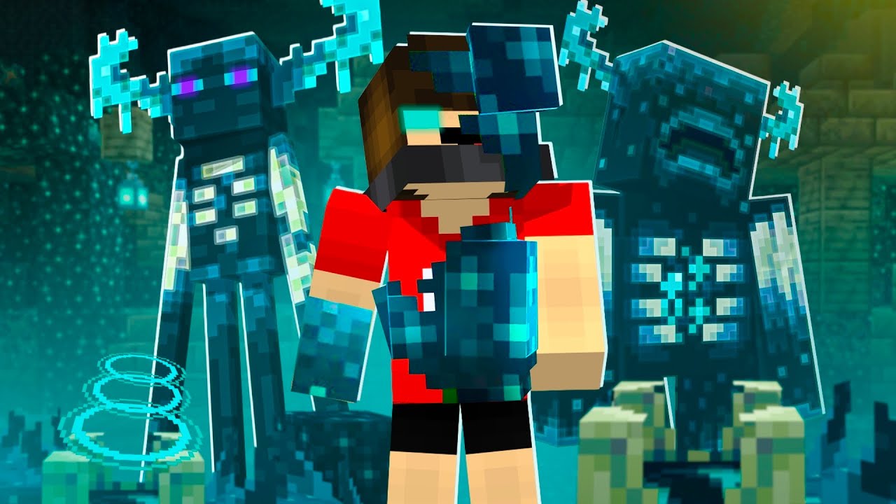 Přežil jsem 30 DNÍ v Minecraft Sculk Světě